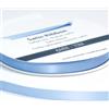 Rotolo di Nastro doppio raso Azzurro Polvere 6 mm
