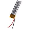 YUNIQUE GREEN-CLEAN-POWER - Batteria Lipo Ricaricabile 350829 3.8V 50mAh | Per Cuffie Bluetooth, Smart Watch, POS, Strumenti Medici | Protezione PCM, Giallo