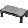 Acropaq AR322 - Supporto schermo 38 x 24 cm, 3 altezze, supporto smartphone/tablet
