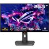 ASUS ROG Strix OLED XG27AQDMG Monitor Gaming WOLED da 27" pollici (26,5), 1440p e 240 Hz, Tempo di Risposta 0,03 ms, Anti-sfarfallio e OLED Care, G-SYNC, 99% DCI-P3, DisplayWidget Center, Nero