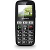 Emporia E30 Seniorenhandy, 30 anni, senza contratto, telefono cellulare con pulsante di emergenza, tasti extra grandi, ideale per anziani, facile da usare, nero