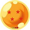 ABYSTYLE MOUSEPAD - DRAGON BALL - SFERA DEL DRAGO 4 STELLE Tappetino Per Mouse Sagomato Rotondo Diam. 21cm Abystyle, multicolore