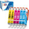 st@r ink Starink 581XXL CLI-581XXL 580XXL Cartucce d'inchiostro Compatibile per Canon CLI-581XXL 581XXL per Canon Pixma TS6150 TR8550 TR7550 TS6151 TS6250 TR7550 TR8550 TS9550 TS9551C Ciano Magenta giallo
