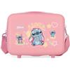 Disney Joumma Disney Stitch You & Me Trousse Adattabile Rosa 29x21x15 cm Rigido ABS 9.1L 0.8 kgs