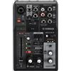 Yamaha AG03 MK2 B Mixer Live Streaming a 3 Canali con Interfaccia Audio USB Nero