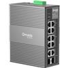 TP-Link Omada IES210GPP, Managed, Gigabit Ethernet (10/100/1000), Potenza Via