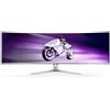 Philips Evnia 8000 49" QD-OLED Gaming Monitor 5120x1440 Dual QHD White 49M2C8900