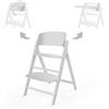 CYBEX Set di seggioloni 3in1 Gold CLICK & FOLD, Può essere utilizzato dalla nascita attraverso il nido sdraietta d'oro separato, Incl. set per bambini e vassoio, legno di faggio/plastica, Tutto bianco