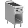 DEXION Cucina professionale elettrica con 2 piastre quadre ribassate - Potenza 2 x kW 2.5 - cm 40 x 90 x 85 h