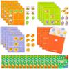 BONNYCO Tic Tac Toe Pack 16 Dinosauri Gadget Compleanno Bambini. Mini Giochi, Regalini Fine Festa Compleanno Bambini. Regalino Fine Festa Invitati Persierini, Gioco Tris Giochini Scuola