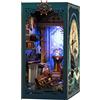 DIY Book Nook Kit- Puzzle Sul Fondale Marino - Con Luce LED, Kit Angolo Libro pe