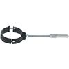 Mefra collare per tubi. COLLARE X TUBI STUFA PELLET NERO SAT. CM. 10