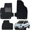 W-Parts SERIE 4 TAPPETI - TAPPETINI IN MOQUETTE NERI PER LEAPMOTOR T03 elettrica - dal 2020 in poi