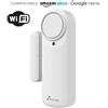 NIVIAN SENSORE ALLARME MAGNETICO PER PORTE E FINESTRE WIFI SMART TUYA -VISNVS-DOORALARM-W