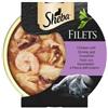 Sheba Filets per Gatti Pollo con Gamberetti e Pesce Oceanico Vaschetta 60g