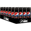 Pepsi Max - Soda Senza Zucchero Senza Calorie, Cola con Caffeina, Lattina, 24 x 0,33 l