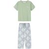 Women'secret Capri Pyjama Daily Farmer's Market Pigiama da Donna, Kaki, S