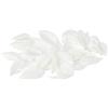 Artemio Piume e Sacchetto Bianco 3 g-lisciato LG Circa 6 cm