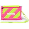 ergobag Portamonete con finestrella a forma di orsetto, colore: rosa, Orsetto di paglia, rosa, taglia unica, giocando
