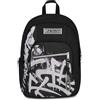 Seven Zaino Scuola Dual Detach PLUMPY LINE BOY, Nero, 32 L, Doppio Scomparto, Multifunzione, Zaino Staccabile, Tasca con organizer, Scomparto porta pc, Scuola media e superiore, Bambino, Ragazzo