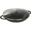 Staub Wok rond en fonte noire 37cm 40509-398-0