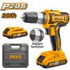INGCO Trapano battente batteria A 20V
