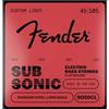 Fender Corde bassi Fender Stainless 9050's, acciaio inox flatwound, 9050CL .045-.105 Gauges, (4)