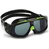 Aquasphere Seal 2.0 Maschera da nuoto per adulti con protezione UV, guarnizione in silicone e lenti curve antiappannamento e antigoccia