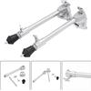 2x Gambe per grancassa con montaggio Staffa regolabile Portatile Facile da