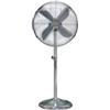 Ventilatore A Piantana Cromato 4 Pale Da 50 Cm.