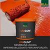 Unigum Membrana Grigia Impermeabilizzante Fibrata Kg.5