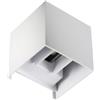 Lampada Da Parete Quadra A Led 7W 4000°K Ip54 Bianca