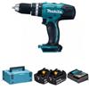 Trapano Avv.makita Dhp453Rfj 18V 2 Batt 3.0Ah
