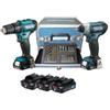 KIT TRAPANO HP333D AVVITATORE IMPULSI TD110D 12V