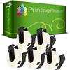 Printing Pleasure 5 x DK11203 Etichette Classificatori adesive compatibile per Brother P-Touch QL-500 QL-570 QL-700 QL-720NW QL-800 QL-810W QL-820NWB QL-1050 QL-1100 QL-1110NWB | 17mm x 87mm | 300 Etichetta per Rotolo