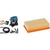 Bosch Professional Asp. a umido/a secco GAS 35 L SFC+ + Piatta Filtro a Pieghe Gas 35-55