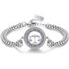 PARYFO 12 braccialetti con segno zodiacale, in argento sterling 925, con segno zodiacale, astrologia, oroscopo, idea regalo per uomini e donne, unisex