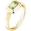 Trussardi Anello Donna in Acciaio, Zirconi, Collezione T-DESIGN, Regalo Anniversario