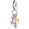 HAEPIAR S925 Sterling Silber Charme für Armband Halskette Charm Dangle Fulmine Occhiali für Frauen Mädchen Geburtstag Geschenke