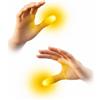 MilesMagic Set di 2 luci magiche con punta per pollice, luci da ogni luogo, facili da fare, luci lampeggianti da qualsiasi luogo, da vicino, illusione delle dita, trucco magico (giallo)