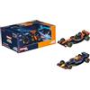 Pull & SPEED Carrera Formula 1 Twinpack 2025 F1 Cars con motore pullback, scala 1:43, include Oracle Red Bull Racing RB21 M. Verstappen, No.1 & McLaren MCL39 L. Norris, No.4, a partire da 3 anni