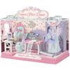 I-TOTAL® - Shop in a Box Kit Creativo Fai da Te Miniatura 3D Costruisci e Colleziona Negozi Stile Pastello, Modellino con Dettagli Decorativi - Idea Regalo (MINI WORLD) (LITTLE BUNNY TAILOR)