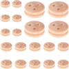 Generisch - di puleggia, puleggia modello navale | Giocattoli riutilizzabili con ruote in legno - 20 x kit di costruzione portatile per modelli nautici