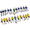 Pegciuho 22 Pezzi di Miniature di Calciatori, Personaggi Realistici per Diorami.