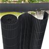 ACXIN Tappetino PVC, Resistente alle intemperie, con fascette per cavi, Protezione da sguardi indiscreti e dal vento, Antracite, 90 x 400 cm