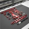 Set Ingranaggi e Bracci Metallici Alta Resistenza per Tuning, Hobby Modellismo