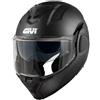 Givi Casco Moto Modulare P/J Givi X36 FIBRA Nero Opaco