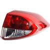 IUKMR Fari Posteriori Auto Per Hyundai Per Tucson 2015 2016-2018 Fanale Posteriore Interno Esterno LED Fendinebbia 92403-D3010 92404-D3100 92401-D3100(Esterno destro,Halogens)