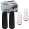 BILSTEIN Kit Parapolvere Ammortizzatore Posteriore Service Kit Compatibilità con VW TOURAN 1T1, 1T2 TOURAN VAN 1T3 TOURAN VAN 1T1, 1T2