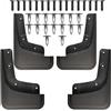 XUKEY 4 parafanghi paraspruzzi per Ford Ranger 2024 2025 parafanghi protezione per pneumatici posteriore anteriore accessori auto di ricambio